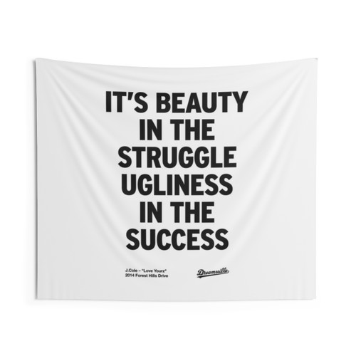 J Cole Inspirational Tapestry - Love Yourz 2014 Forest Hills Drive