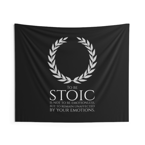 Stoic Philosophy Tapestry - Inspiring Stoic Wisdom