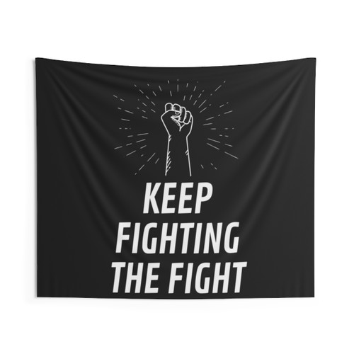 Keep Fighting The Fight Black Lives Matter Tapestry