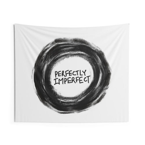 Perfectly Imperfect Inspirational Tapestry
