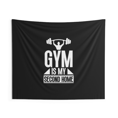 Motivational Gym Quotes Tapestry