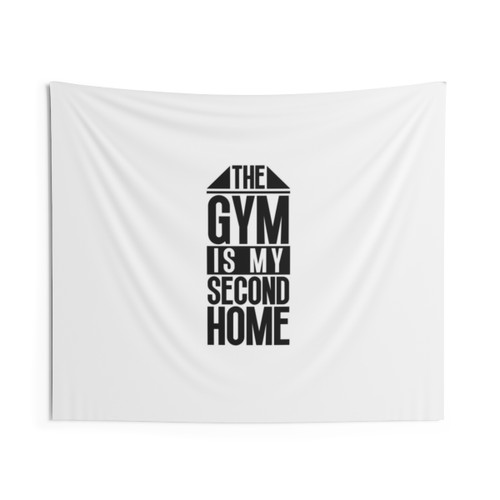 Motivational Gym Quotes Tapestry