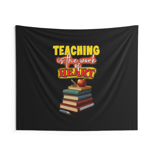 Positive Affirmations Tapestry with Motivational Teacher Quote