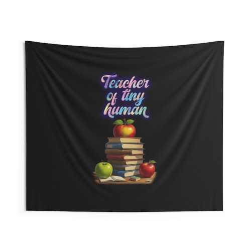Positive Affirmations Tapestry with Motivational Teacher Design