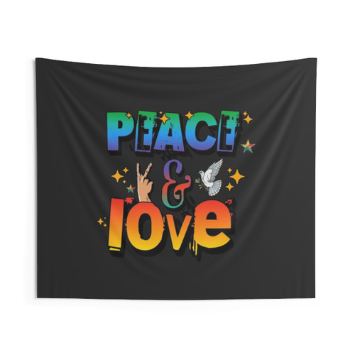 Positive Affirmations Retro Tapestry