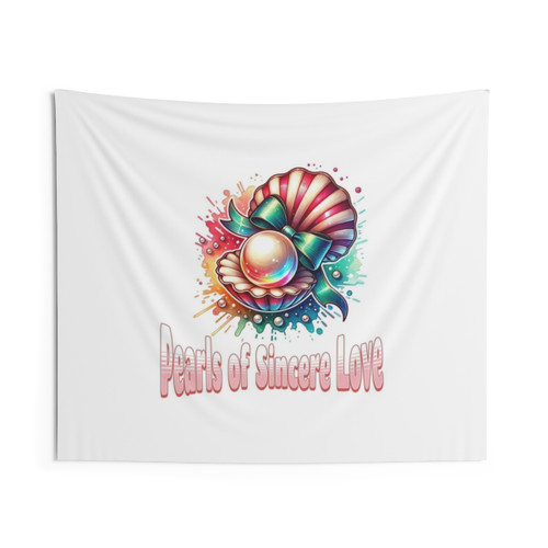 Motivational and Inspirational Floral Tapestry