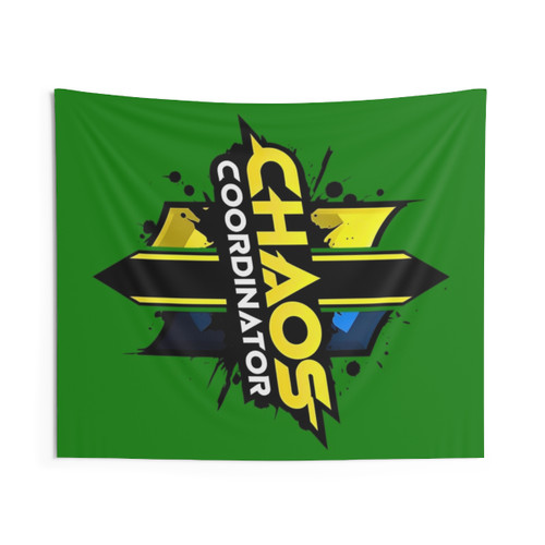 Chaos Coordinator Funny Motivational Tapestry