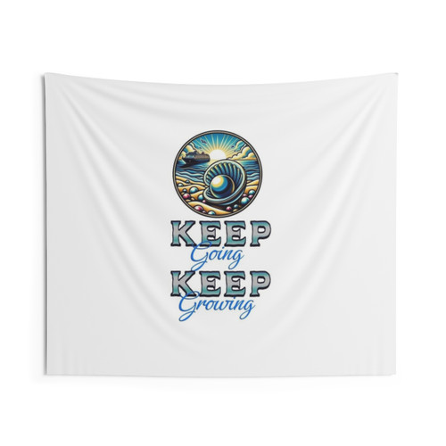 Positive Affirmations Floral Tapestry