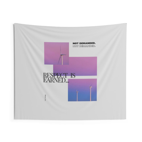 Sunset Scenery Quotes Tapestry - Modern Inspirational Wall Decor