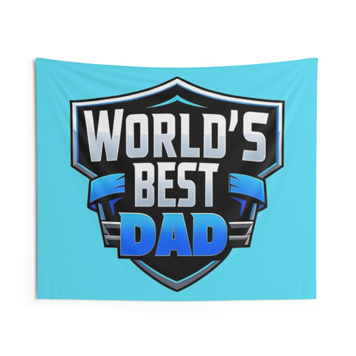 Inspirational Dad Tapestry with Motivational Quote Design