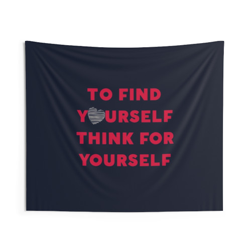 Inspirational Quote Tapestry