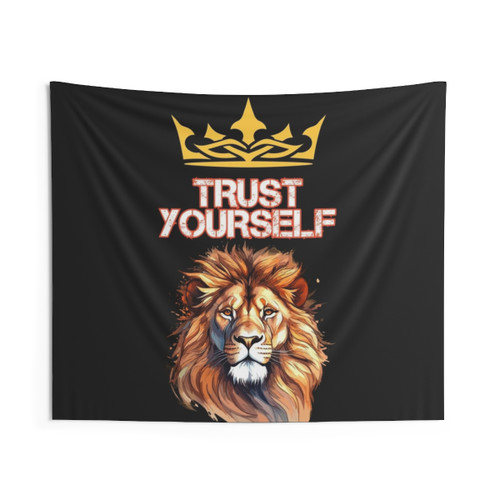 Majestic Lion Tapestry - Inspirational Wall Art