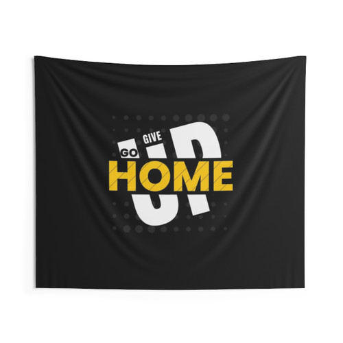 Motivational Tapestry with Inspirational Typography