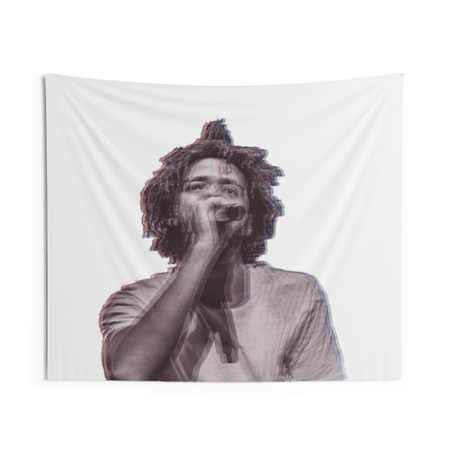 J Cole Tapestry - Dreamville Rapper Wall Hanging