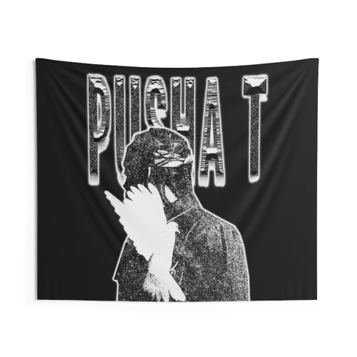 PUSHA T Rap Tapestry Wall Hanging