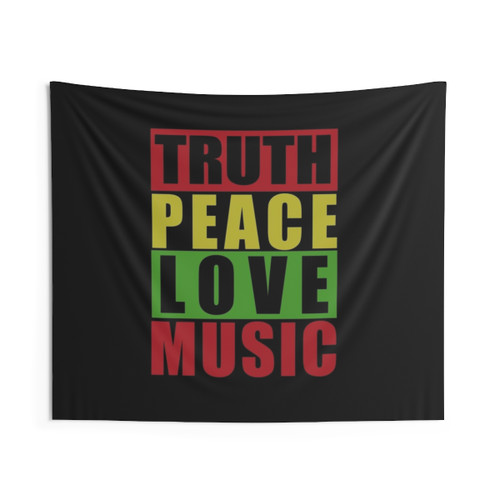 Bob Marley Quotes Wall Tapestry