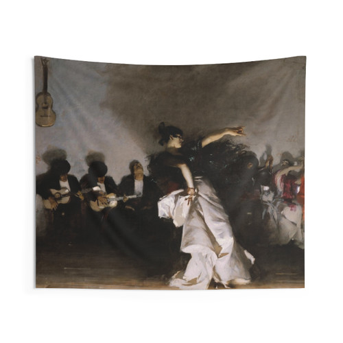 El Jaleo (Spanish Dancer) Tapestry by John Singer Sargent