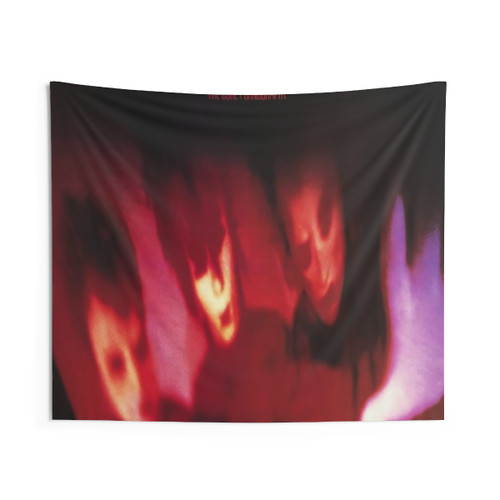 The Cure Pornography Tapestry - 80s Gothic Music Art