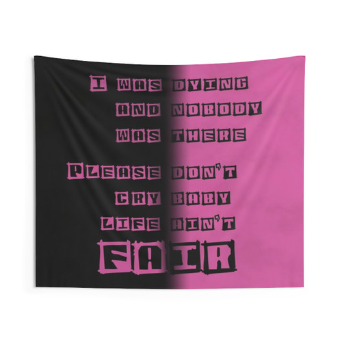 Lil Peep Quotes Tapestry Wall Hanging