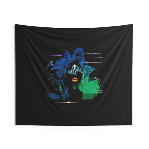Lady Gaga Enigma Tapestry Wall Hanging