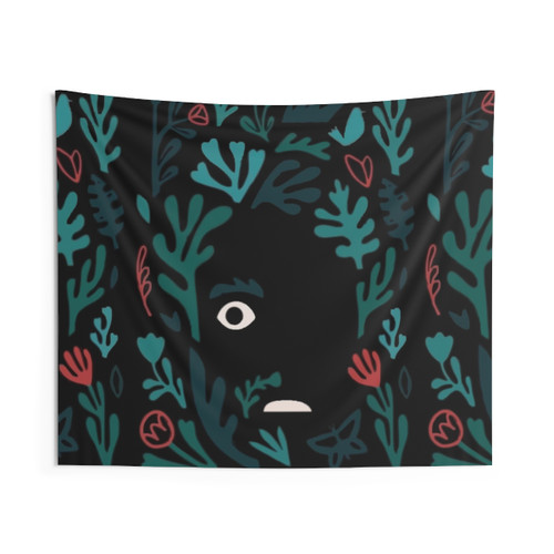 Guava Island Tropical Tapestry Wall Hanging