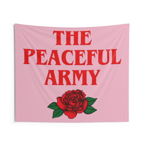 Greta Van Fleet The Peaceful Army Red Tapestry