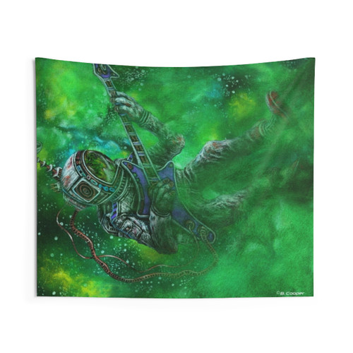 Guitarnaut Lost in the Green Tool Nebula Tapestry