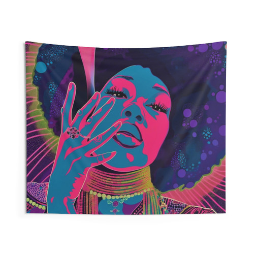 Psychedelic Disco Dreamland Tapestry