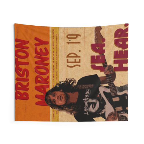 Briston Maroney Vintage Music Festival Tapestry