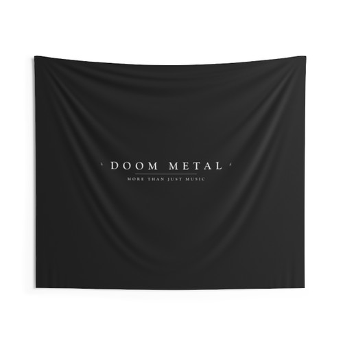 Doom Metal Music Tapestry - Puristic Rock Wall Hanging