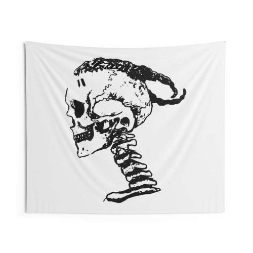 xxxtentacion Skull Logo Tapestry Wall Art