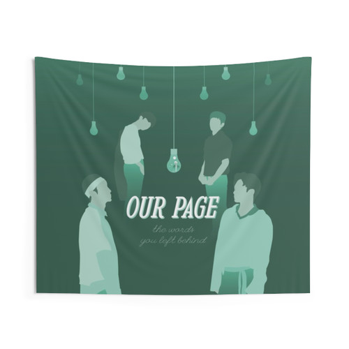 SHINee 'Our Page: The Words You Left Behind' Tapestry