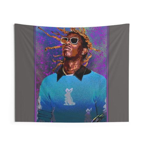 Thugga Tapestry - Young Thug Music Wall Art