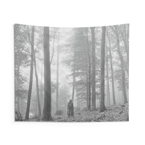 Folklore Music Poster Tapestry Throw Blanket