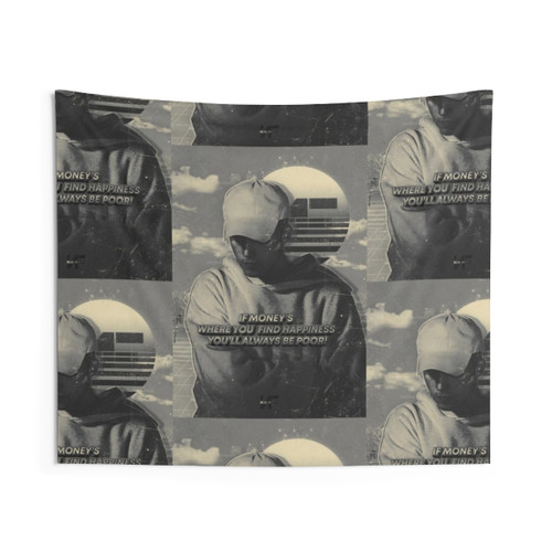 NF Minimalist Money Tapestry Wall Art