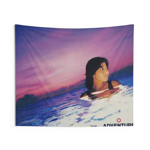 Japanese Citypop Adventure Tapestry