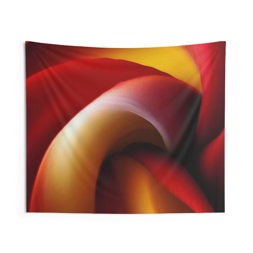 Vibrant Flower Close-Up Tapestry Wall Hanging