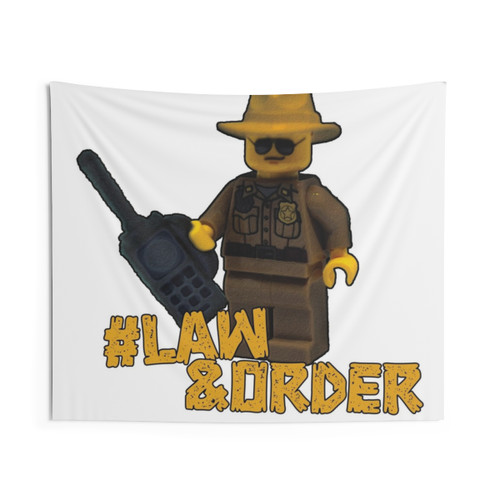 Policeman Toy Figure Art Tapestry