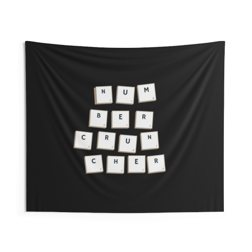 Proud Accountant Number Cruncher Tapestry