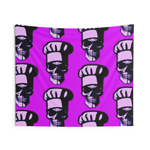 SkullChef Tapestry - Cooking Themed Home Decor