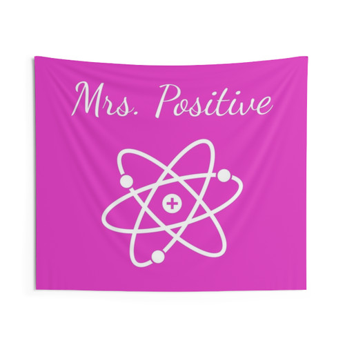 Mrs. Positive Atom Design Science Tapestry