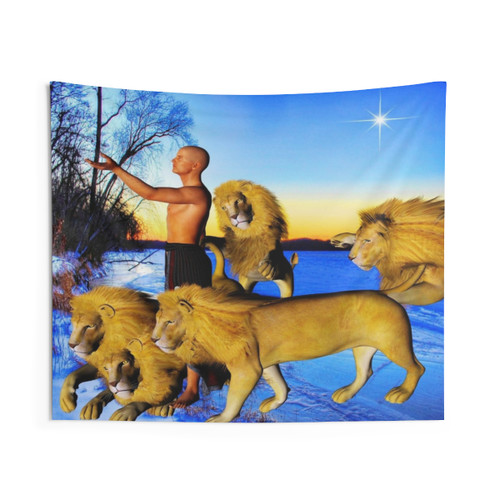 Call of the Wild Abstract Tapestry