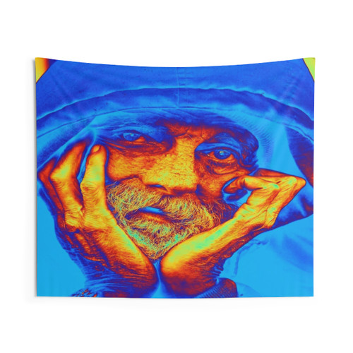 Dreaming of the Past Tapestry - Vintage, Retro, and Fantasy-Inspired Wall Hanging