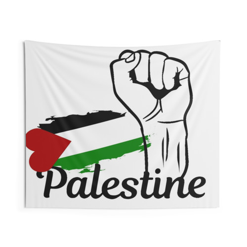 Free Palestine Themed Tapestry