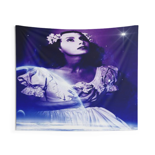 Celestial Fantasy Tapestry - Featuring a Starry Night Design