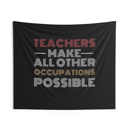 Teachers Tapestry - Gift for Favorite Teacher