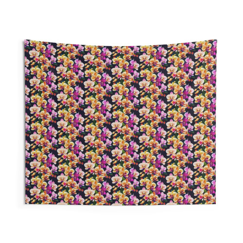 Orchids Floral Tapestry