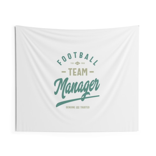Football Team Manager Tapestry Wall Art