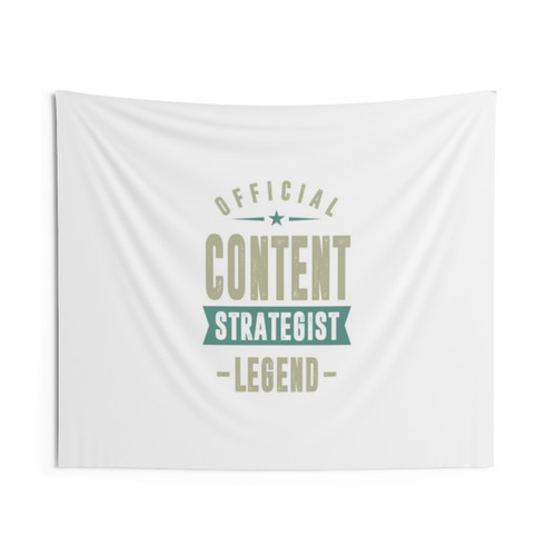 Content Strategist Tapestry Wall Hanging