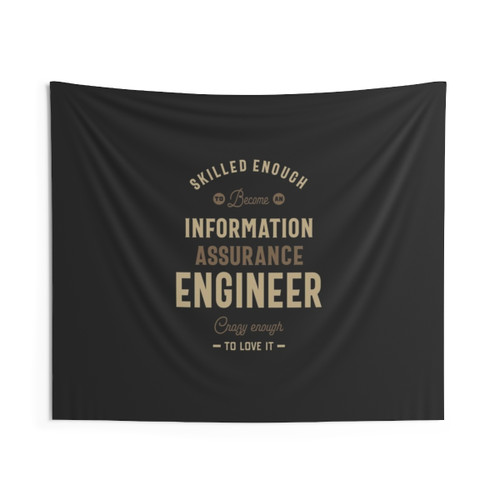 Information Assurance Engineer Tapestry Wall Hanging